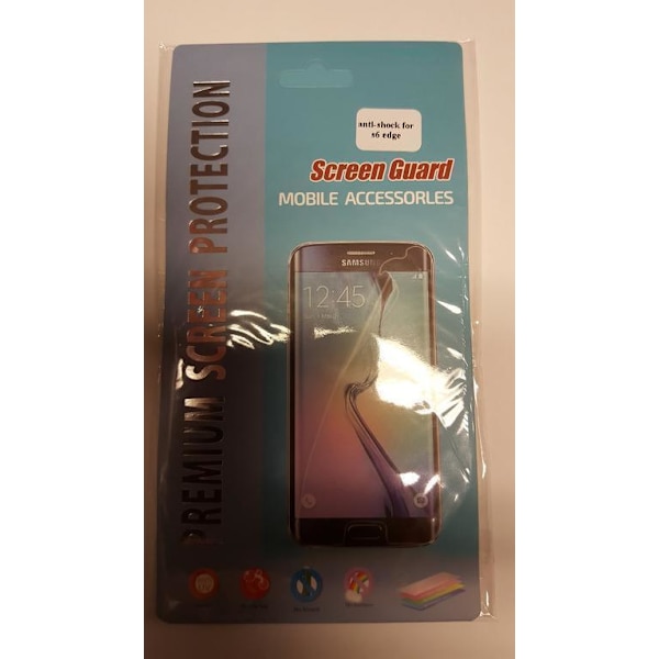 Anti-chock Skärmskydd Samsung Galaxy S6 Edge 2st Transparent