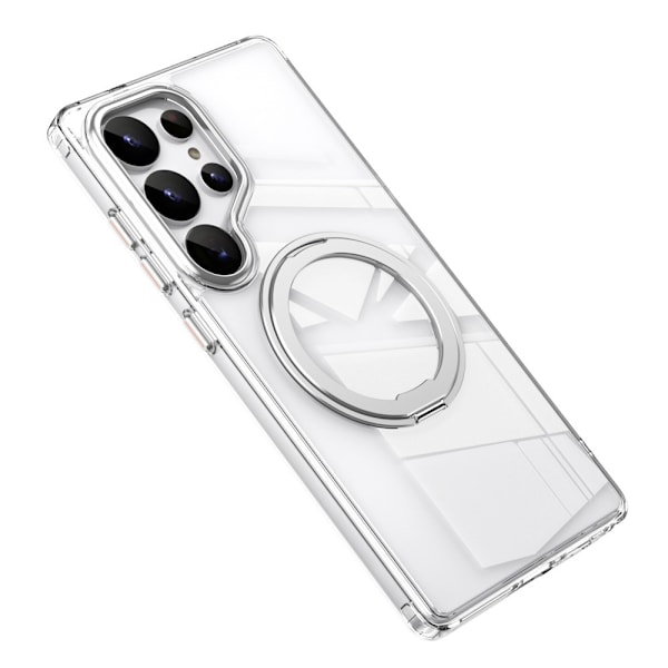 Til Samsung Galaxy S25 Ultra Cover Kompatibelt med MagSafe Transparent
