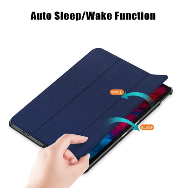 Tri - fold Veske til Lenovo Tab P11 Pro TB - J706F - Blå Blue