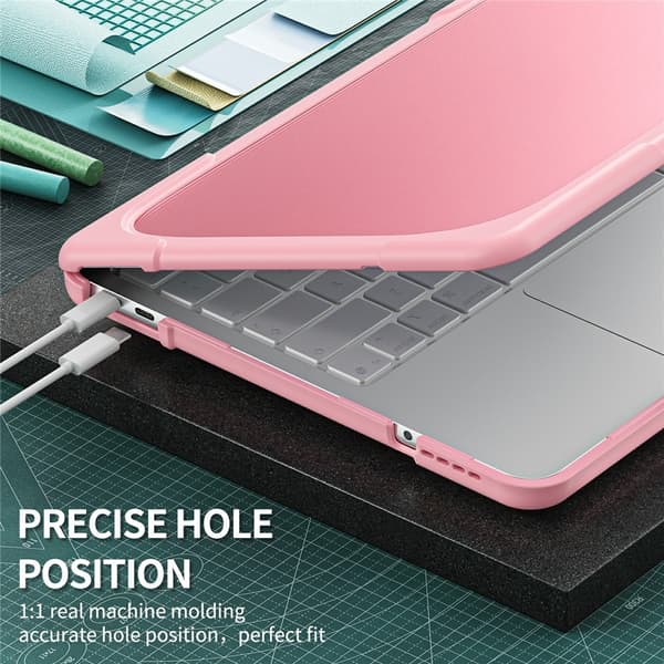 Laptopskal med Ställ till MacBook Neo 13 tum (2026) Rosa