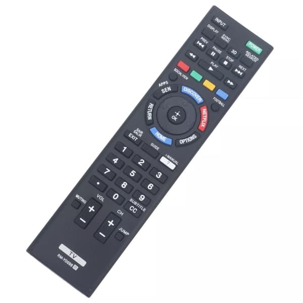 Fjernkontrollerstatning for RM-YD099 For Sony TV Black