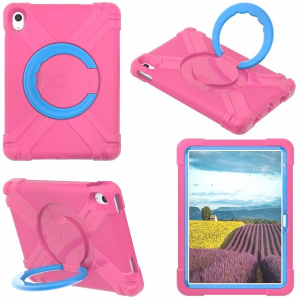 Heavy Duty Armor - deksel til iPad 10.9 2022 Gen 10 - Rosa Pink