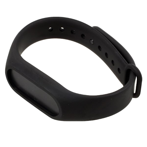 Joustava TPU-ranneke Xiaomi Mi Band 2 - musta Black