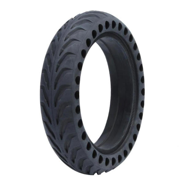 Ingen inflation Honeycomb dæk til Xiaomi Mijia M365 elektrisk scooter 2stk Black
