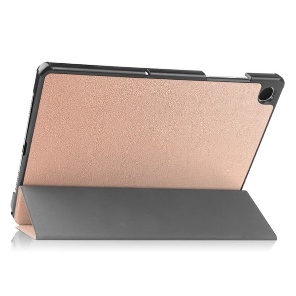 Tri-fold Stativveske for Samsung Galaxy Tab A9+ 11\" Pink gold
