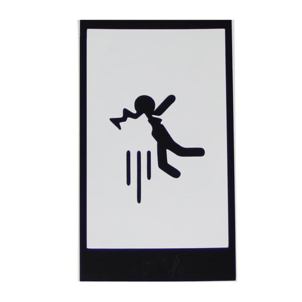 HAT PRINCE Stylish Chic Decal Sticker - iPad - Tumbling Man