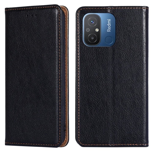Lompakkotelineen puhelinkotelo Xiaomi Redmi 12C: lle Black