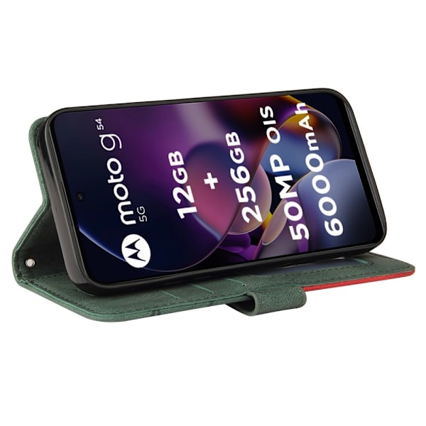 For Motorola Moto G54 KT Series-1 To-fargets Green