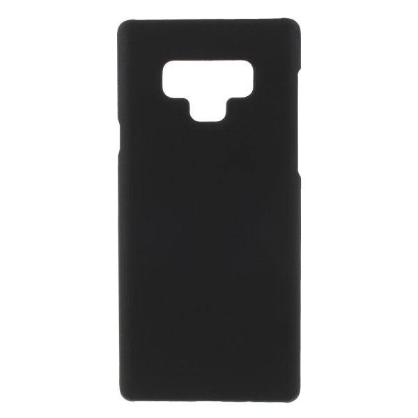 Gummibelagt hårdt pc-cover til Samsung Galaxy Note 9 - Sort Black