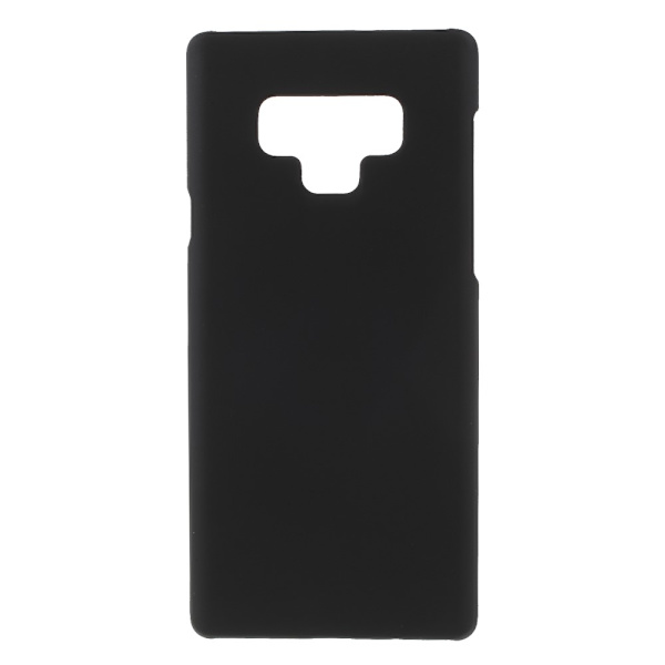 Rubberized Hard PC Suojakuori - Samsung Galaxy Note 9 - Musta Black