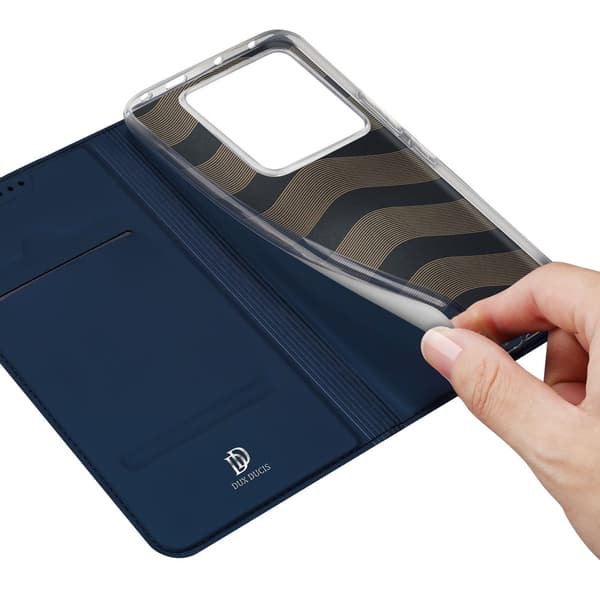 til Xiaomi Redmi Note 13 Pro 5G DUX DUCIS Skin Pro Cover - Blå Blue