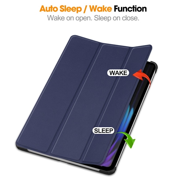 Slim Fit Cover Fodral För Xiaomi Pad 7 Auto Wake / Sleep - MörkBlå Blå
