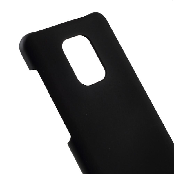 Rubberized Hard PC Case for Xiaomi Redmi Note 9 Pro Black