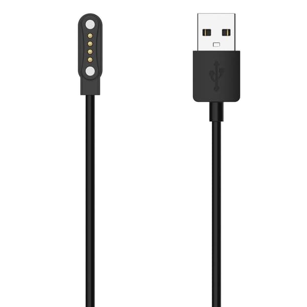 Til TicWatch GTH 2 Smart Watch 1m USB - opladningskabel Black
