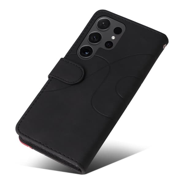 Til Samsung Galaxy S24 Ultra KT - serie - 1 dobbeltfarve Black