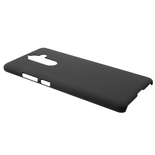 Nokia 7 Plus Gummiert Hardplastcover - Sort Black