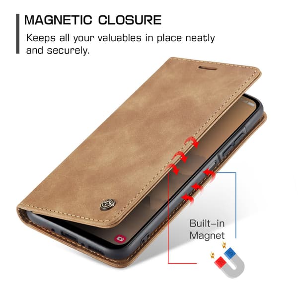 CASEME Plånboksfodral Samsung Galaxy A17 5G - Brun Brun