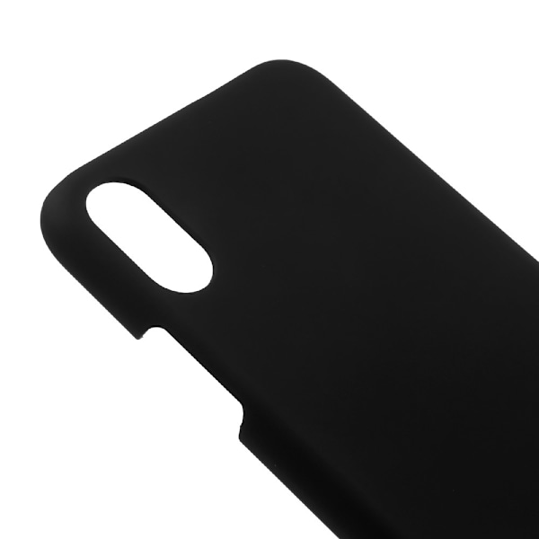 IPhone X Klassiskt Rubberized skal Cerise