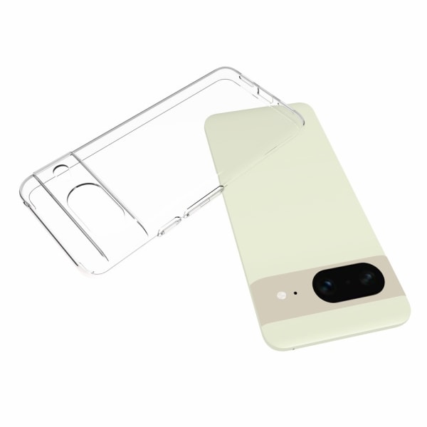 TPU Skal Fodral för Google Pixel 8 Transparent