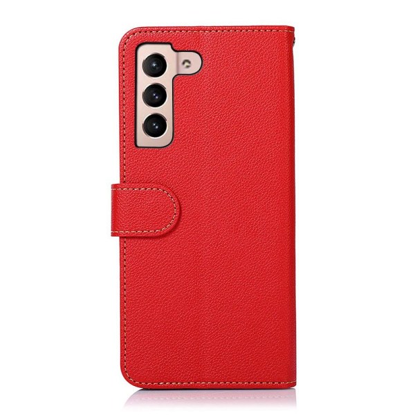 Samsung Galaxy S22 5G RFID-blokering KHAZNEH telefoncover - rød/ Red