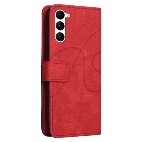 For Samsung Galaxy S23 KT Series-1 To-fargets - Rød/Svart Red