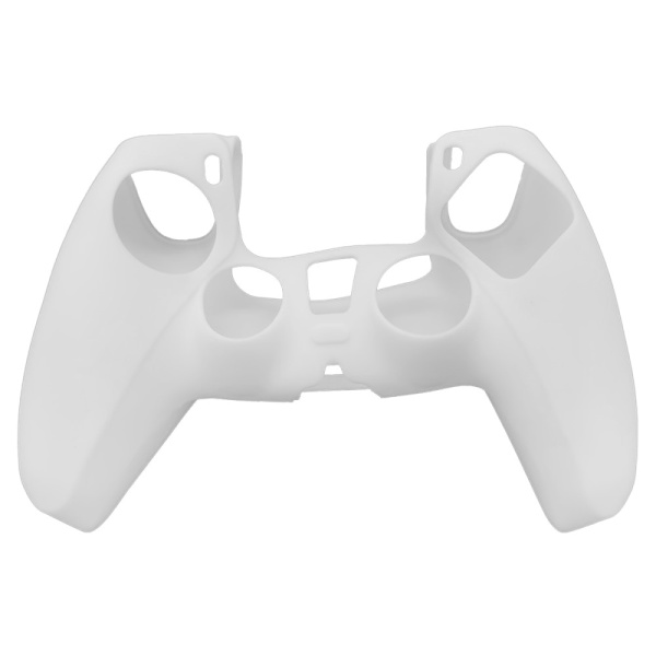 För Sony PlayStation 5 PS5 Silikonfodral Anti-Slip Skydd - Vit Vit