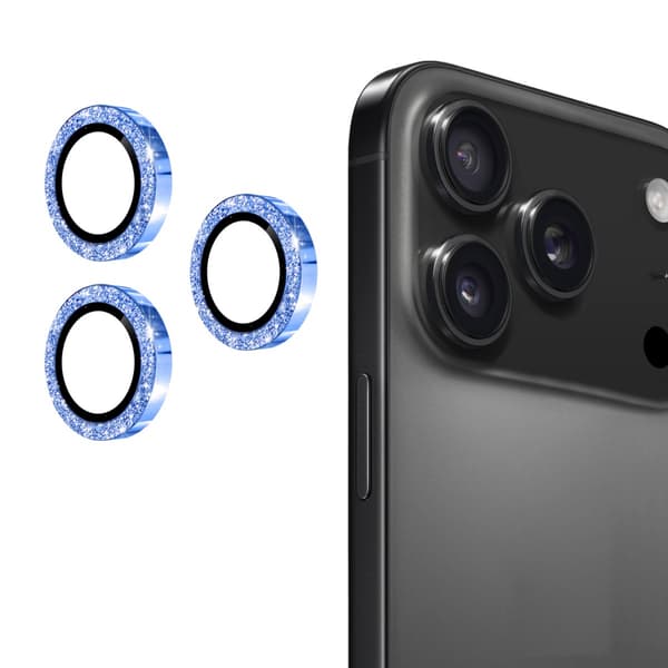 iPhone 17 Pro / iPhone 17 Pro Max Kameralinssin Suojus Blue