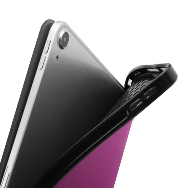 Apple iPad Air (2020) (2022) Kolminkertainen jalusta tablettikotelo - violetti Purple