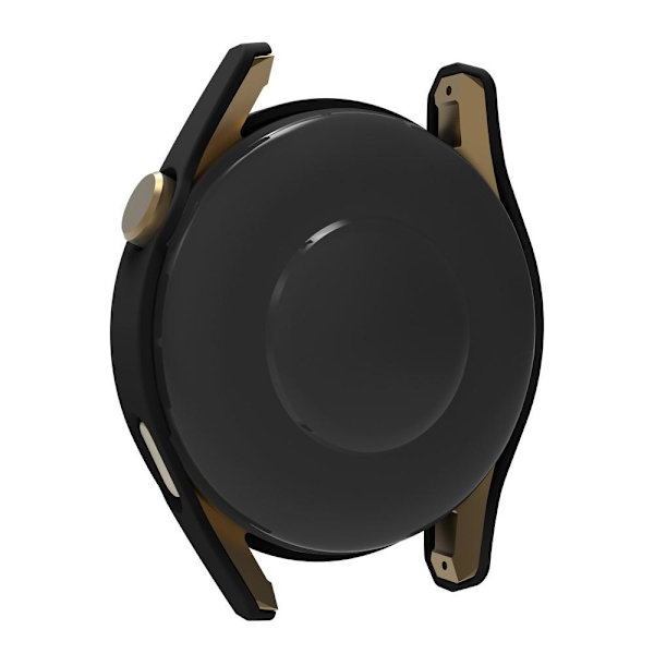 Huawei Watch GT 3 46mm kellon kotelon kehys karkaistulla lasilla musta Black