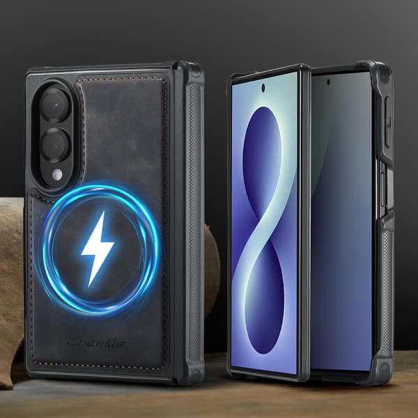 CASEME Magnetisk telefoncover til Samsung Galaxy Z Fold8 Black