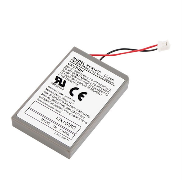 2000mAh genopladeligt batteri til Sony Playstation PS4-controller White