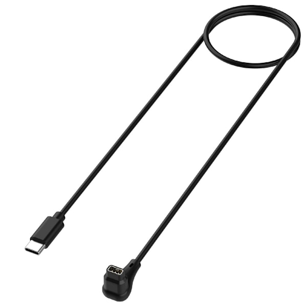 Lader W332 for Coros Pace Pro med USB-C-kontakt Black