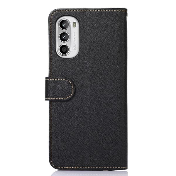 KHAZNEH Telefoncover til Motorola Moto G52 - Sort/Rød Black