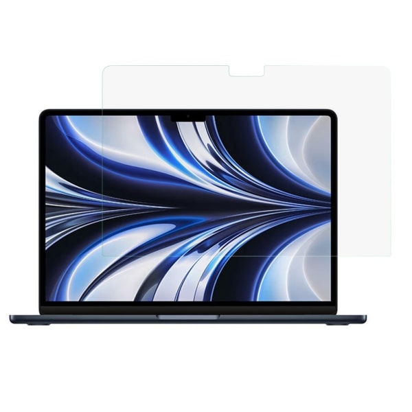 MacBook Air 13 tuuman (2022) M2 A2681 näytönsuojakalvolle Transparent