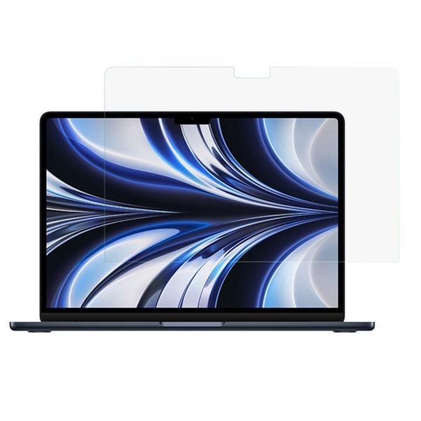 Til MacBook Air 13 tommer (2022) M2 A2681 skærmbeskyttelsesfilm Transparent