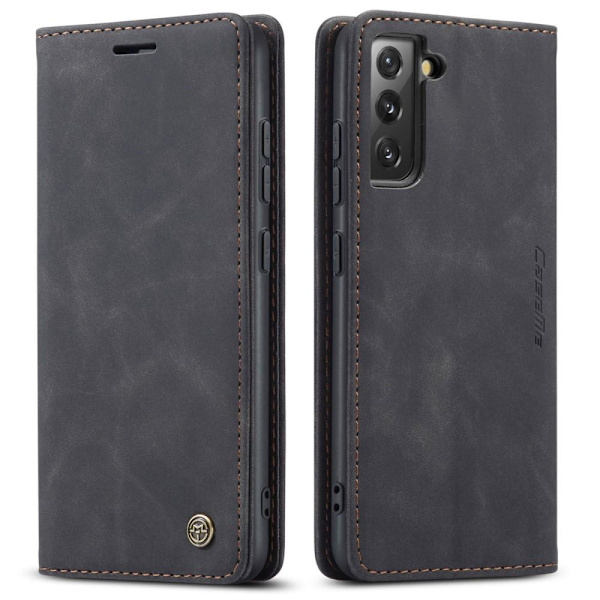 CASEME Retro Pung Taske til Samsung Galaxy S22 Plus - Sort Black