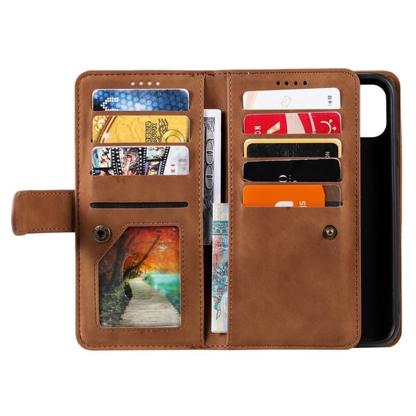 Motorola Edge 70 5G lompakkokotelo Brown