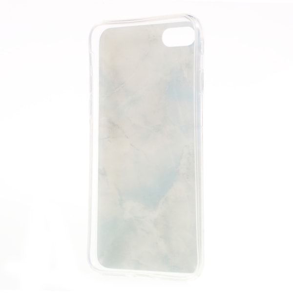 iPhone 7/8/SE (2020) TPU Cover Marmor - Blå