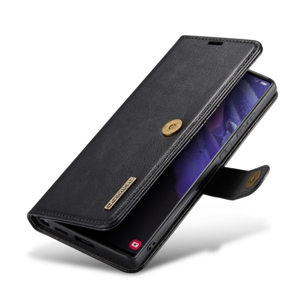 DG.MING til Samsung Galaxy S24 Ultra aftageligt 2-i-1 tegnebogsd Black