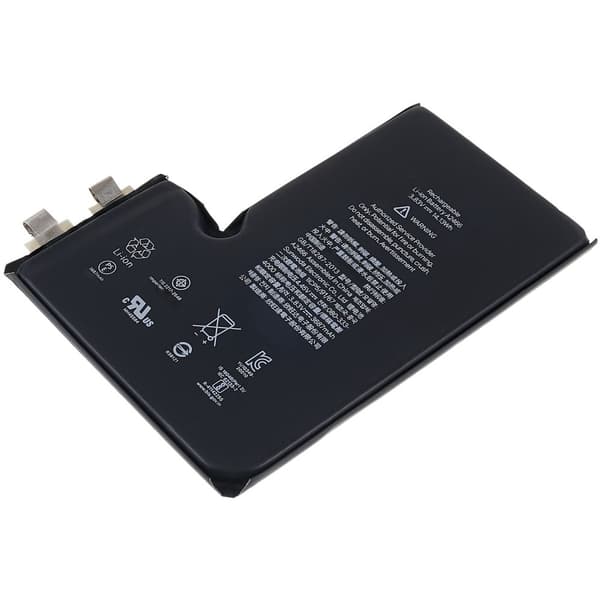 iPhone 12 Pro Max 3.83V 3687mAh oppladbart batteri Li-Polymer Black