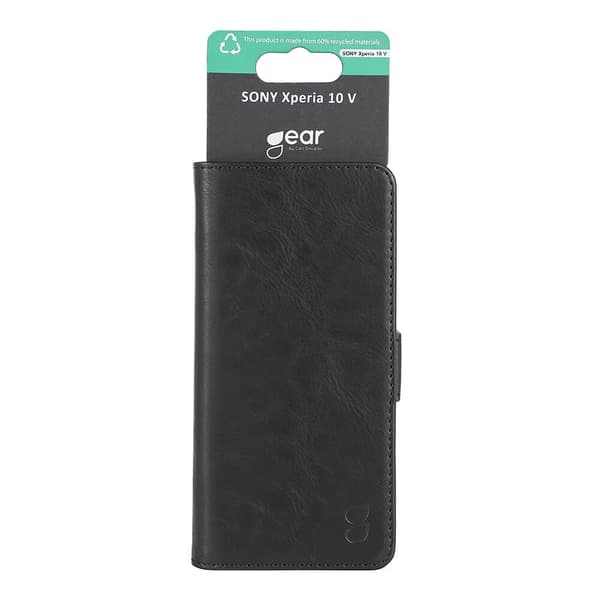 GEAR Lommebok-etui til Sony Xperia 10 V Black