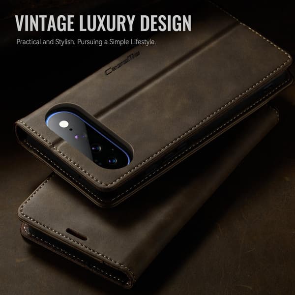 CASEME Pungcover til Google Pixel 11 Pro XL Brown