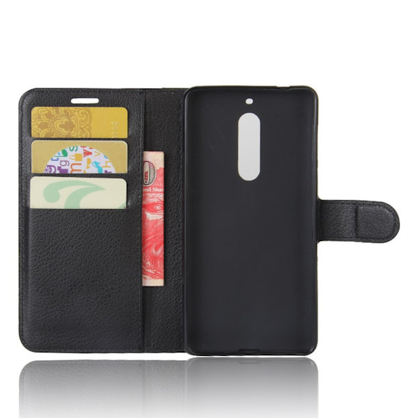 Nokia 5 Lommebok - deksel Black