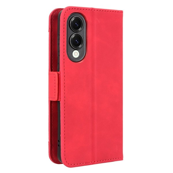 Wallet case Case Cover for Samsung Galaxy S25 Edge Red