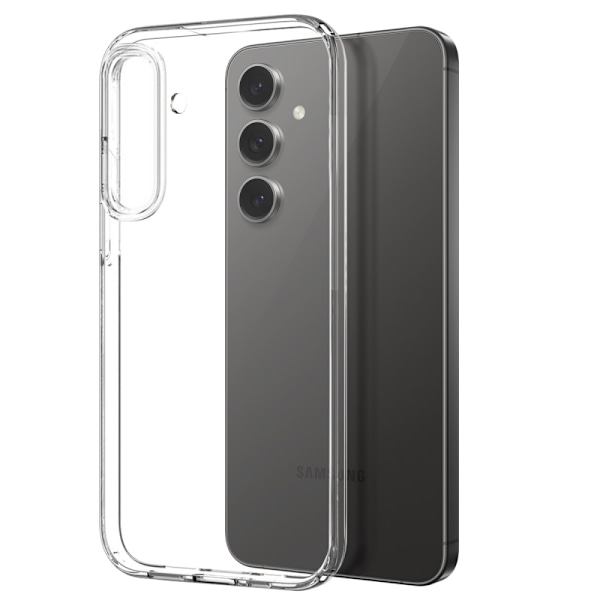 NORTHJO För Samsung Galaxy S25+ TPU Skal + Härdat Glas + Lins Skydd Transparent