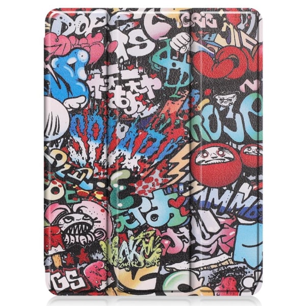 iPad Pro 11 2021 Trippeldeksel med smal passform - Graffiti Multicolor