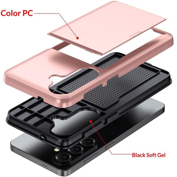 For Samsung Galaxy A37 5G AMORUS mobildeksel Silver