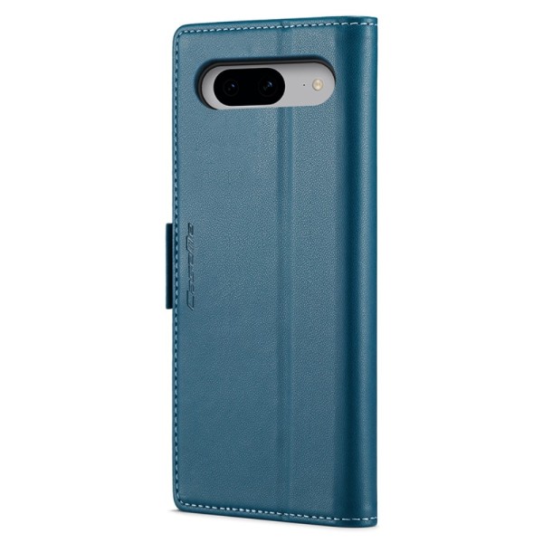 CASEME Retro Lompakkokotelo Pixel 8 Blue