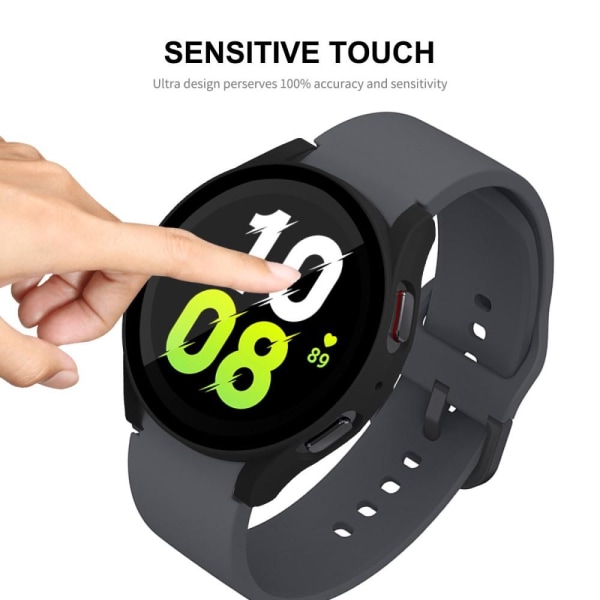 Samsung Galaxy Watch5 44mm ENKAY HAT PRINCE kellon kotelo+karkai Transparent