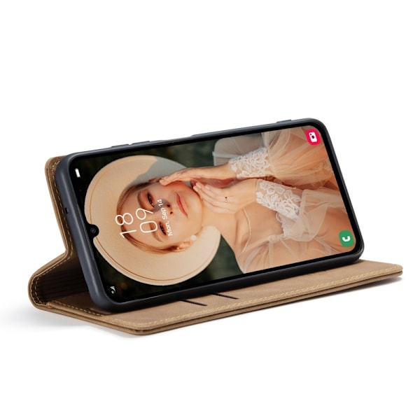 CASEME Plånboksfodral Samsung Galaxy A16 - Brun Brun